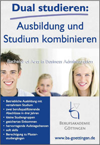 Bachelor-Studiengang an der Berufsakademie Göttingen