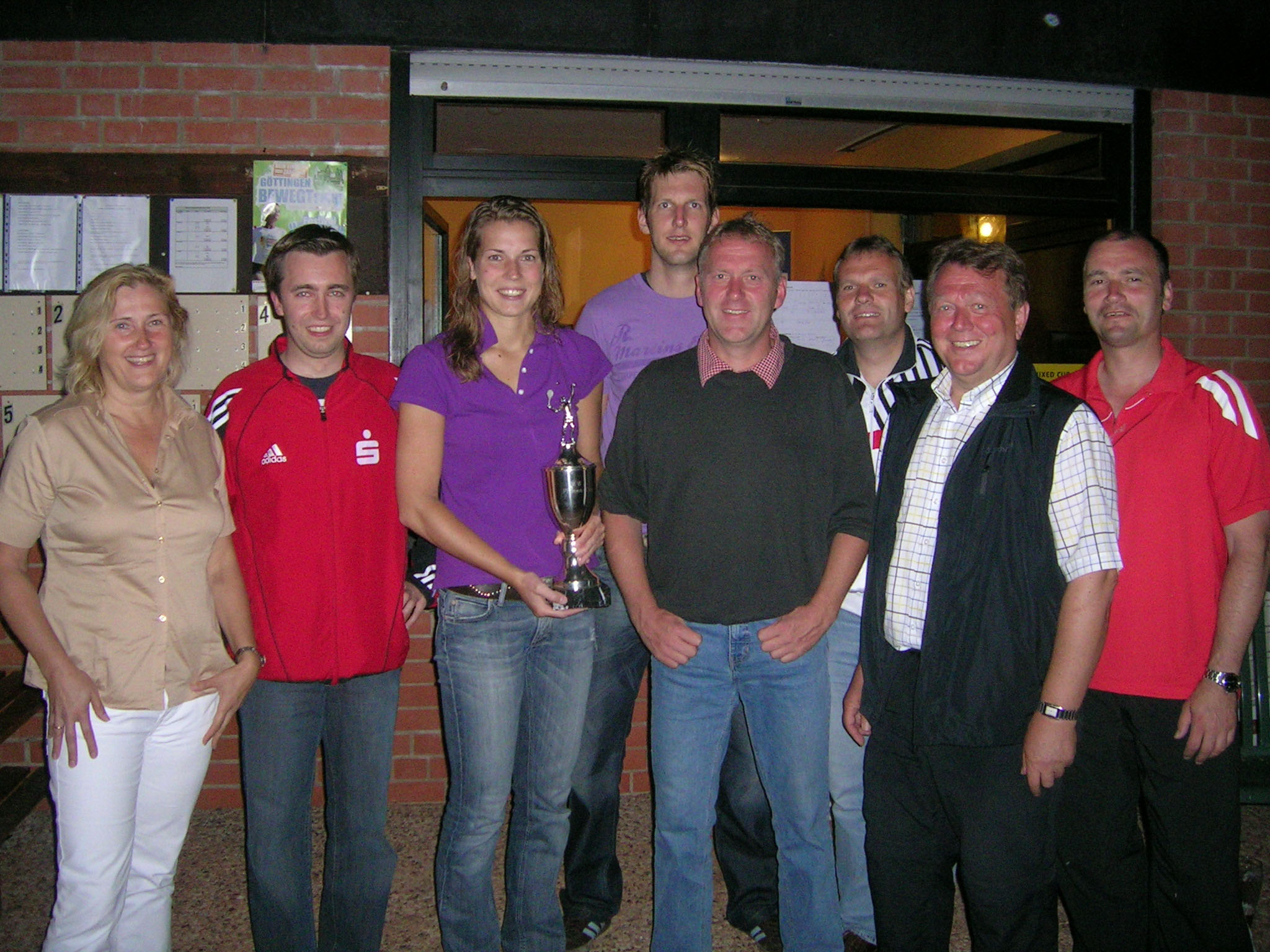 Siegermannschaft der Sparkasse Göttingen 2009