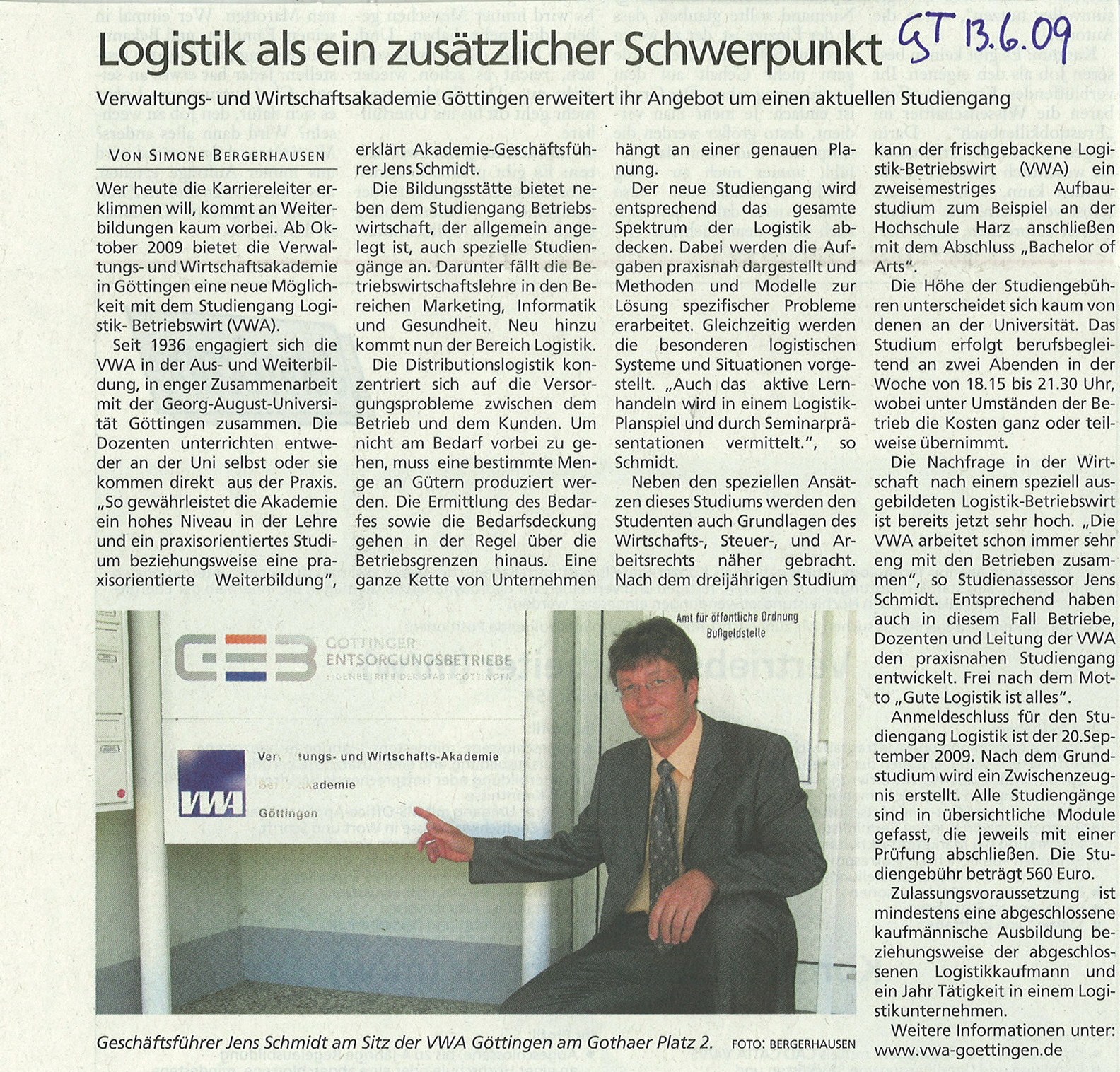 Logistik-Betriebswirt (VWA)